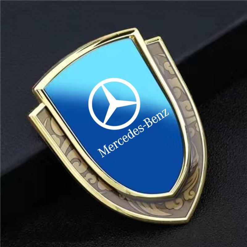 3D kovový emblém odznak nálepka na bok blatníku kufru karoserie auta Pro Mercedes Benz W203 W204 W205 W210 W211 W212 W221 W222 CLS CLA CLK