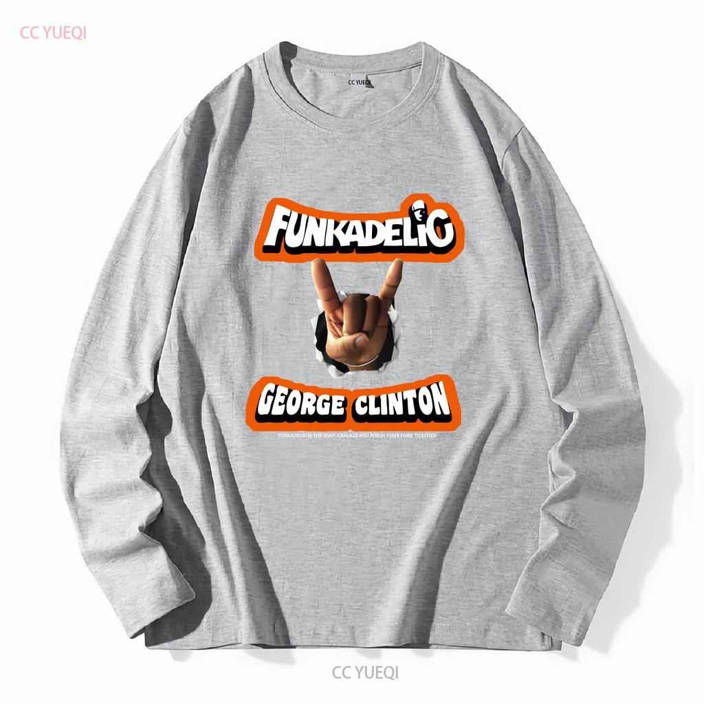 George Funkadelic Clinton T Shirt vintage Washed Versatile Unisex Comfortable Top For Everyday Wear graphic fashion