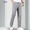ROMON Men's Ice Silk Straight-Leg Casual Pants