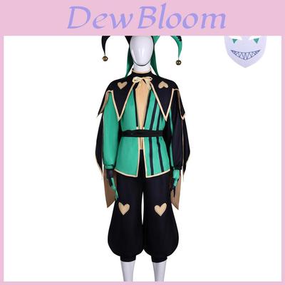 Cadılar Bayramı ve Anime Rol Yapma İçin The Freak Circus Tfc Harlequin Pierrot Cosplay Kostümü
