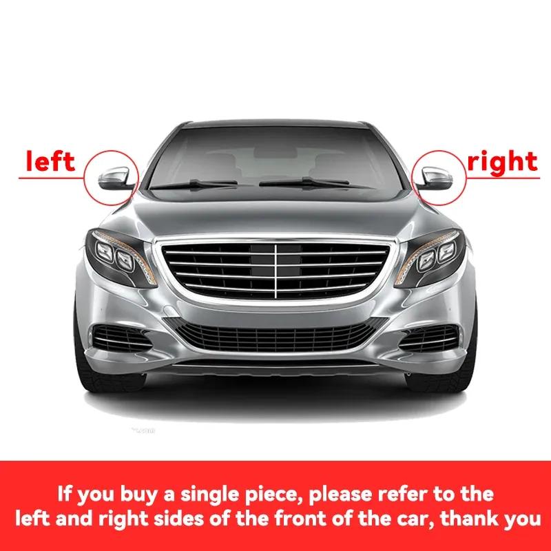 For Mercedes Benz W176 W246 W212 W204 X156 X204 W221 C218 A B C E S CLA GLA GLK Class Carbon Fiber Car Rearview Mirror Cover
