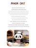 Cute Chef Panda Plush Toy with Apron - Children's Comfort Doll & Birthday Gift