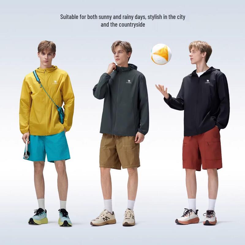 Camel Outdoor UPF1000 Cool Touch Water Repellent Sun Protection Jacket