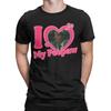 Herren T-Shirt Ich liebe meinen Peepaw Mads Mikkelsen Neuheit 100% Baumwolle T-Shirt Kurzarm T-Shirt Rundhals Kleidung Geschenkidee