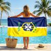Brasilien Nationalmannschaft Strandtuch Weiches Mikrofaser Sommerhandtuch Schnelltrocknend Saugfähiges Handtuch für Strand Schwimmbad Reisen