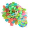Pacote com 50 Pedras Fluorescentes Luminosas para Decoração de Aquário com Embalagem em Inglês