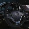 38cm Car Steering Wheel Cover Universal Bling Bling Diamond Rhinestones Elasticity Interior Car Accessories for Four Seasons