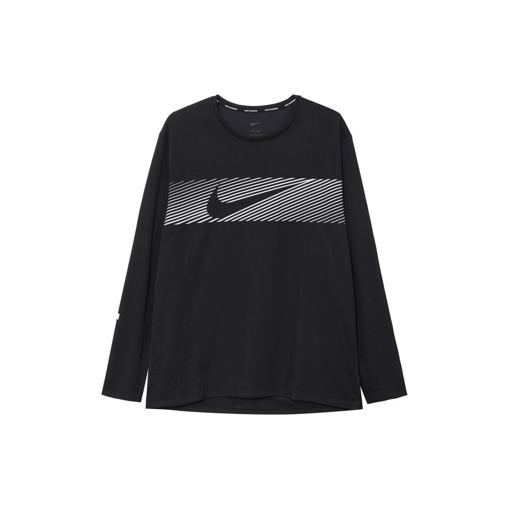 New Nike Running T Shirt Men's Black FB8553-010