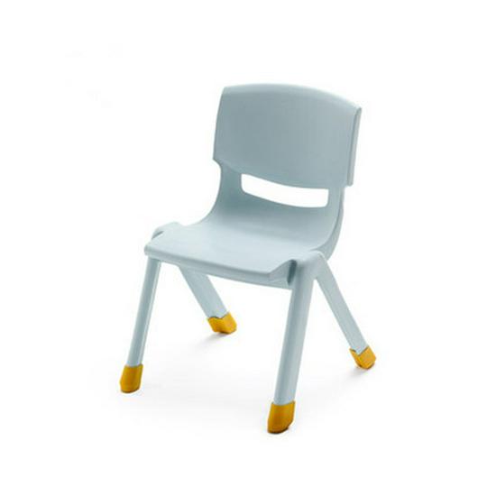 Child's Anti-Slip Backrest Dining Chair - Thickened Household Plastic for Toddlers & Kindergarten