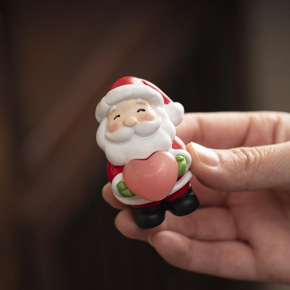 Creative Santa Claus Snowman Ghost Crafts Ornaments Niche Home Desktop Decoration  Gifts