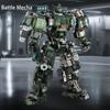 1403ks Velká sada stavebnic Mecha válečníků Bojové roboty Akční figurky Modelové sady Pro dospělé a teenagery Sestavitelné hračky Dárky pro kluky