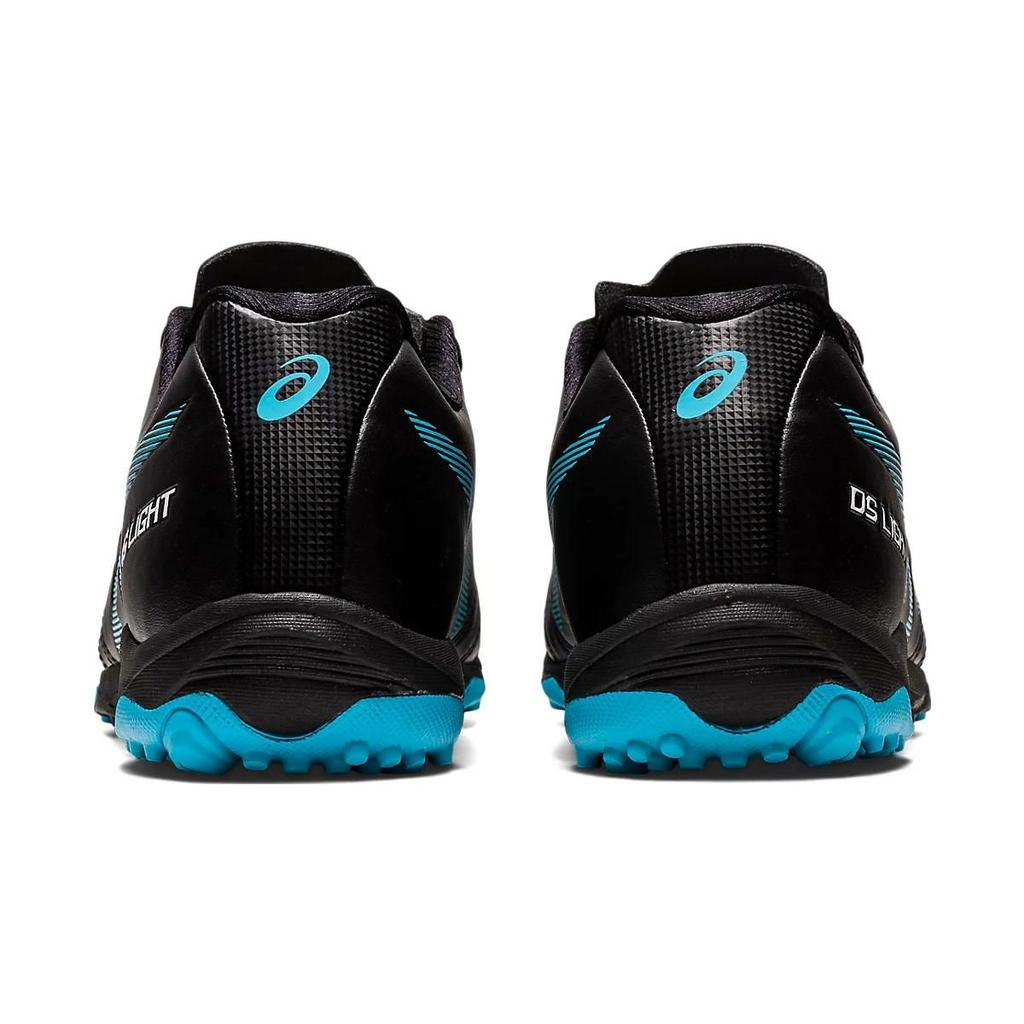 Asics Ds Light Jr Gs Tf Synthetic Leather Comfortable Durable Breathable Low Top Kids Soccer Shoes Kids Soccer Shoes Black Blue 1104A047-001