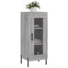 VidaXL Buffet Sonoma gris 34,5x34x90 cm Bois d'ingénierie 828810
