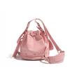 2024 Women's Summer Bucket Bag Set: Fashion Drawstring, Rivet Design, with Wide Shoulder Strap and Messenger Bag.