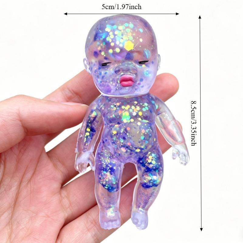 Squishy Maltose Sugar Baby Squeeze Toy Kawaii Baby Stretchable Slow Rising Fidget Toy for Adults Stress Anxiety Relief Gifts