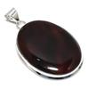 Montana Agate Gemstone Handmade 925 Sterling Silver Jewelry Pendant 2.29" SU-11766