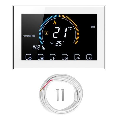 Intelligent Thermostat Switch LCD Touch Screen Temperature Controller for Home Electric Heating