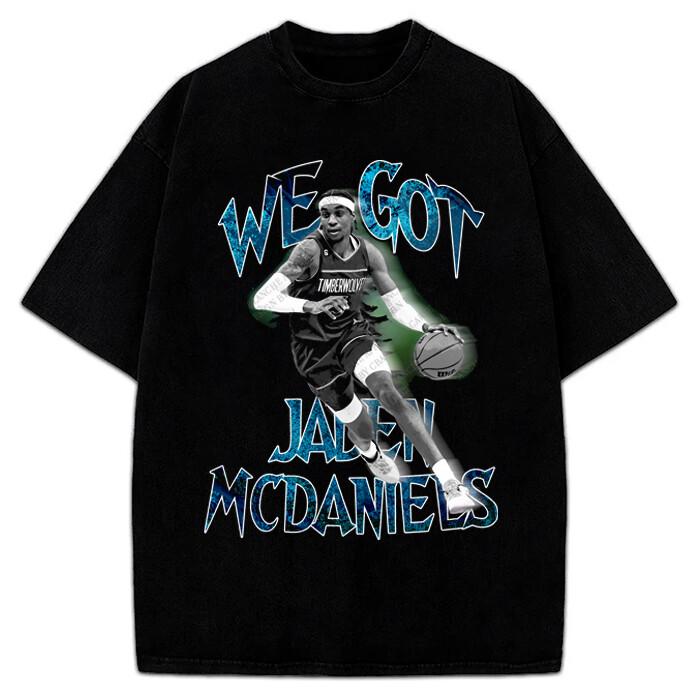 We Got Jaden Mcdaniels TShirt Anthony Edwards Custom Design Graphic Tee Wolves XL