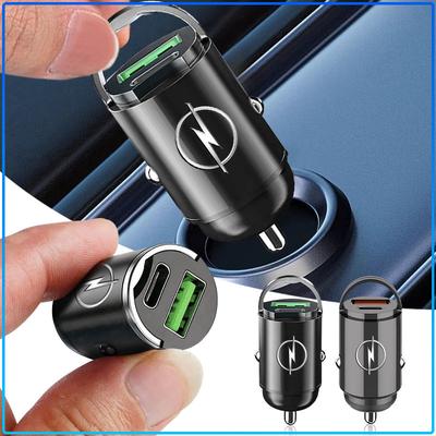 Emblem Car Quick Charger Vehicle Cigarette Lighter Convert Plug For Opel Astra C G H Insignia J K Zafira B Corsa Vectra C Corsa C