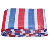 Moufu PE Double-Coated Striped Tarp