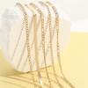 5 in 1 Bohemian beach stacked chain anklet for ladies