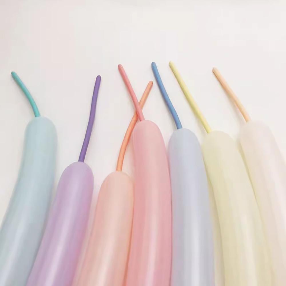 60/100 Pieces 260Q Macaron Colorful Long Balloons Animal-Shaped Balloons Suitable for Birthday, Wedding and Holiday