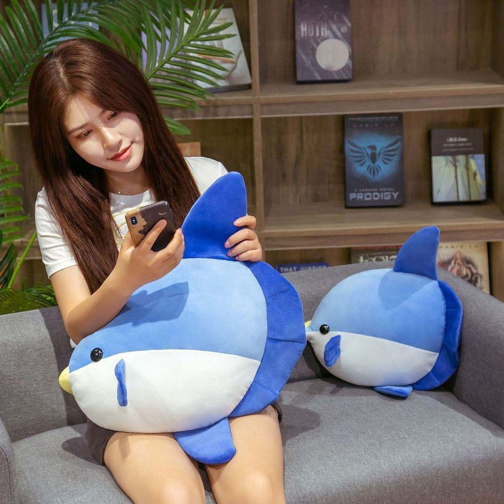 Room Decor Sofa Decor Animal Fish Pillow Sunfish Mola Doll Sunfish Plush Toys Anime Stuffed Toy