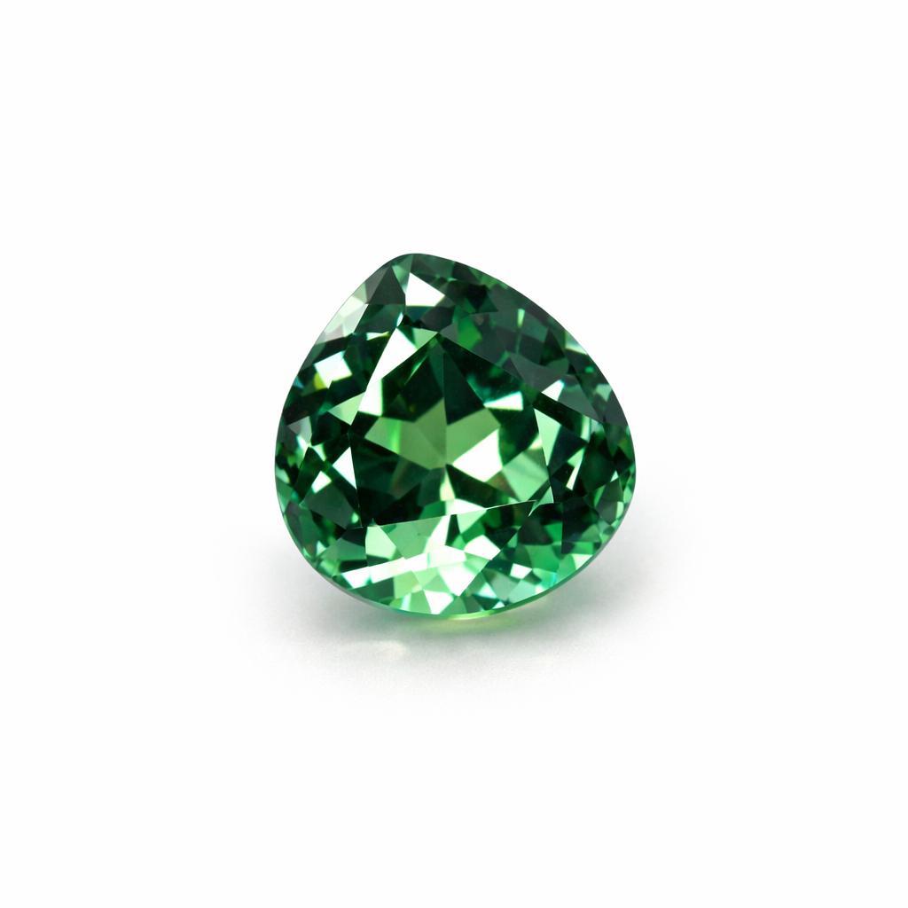 4.20 Ct Natural Bluish Green Sapphire Pear Stunning Montana Certified Gemstone