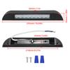 1pc Porch Light  for RV Caravan Interior Wall Lamps Trailer Exterior Lamp 9 LED Awning Lamp Outdoor Camping Light Equipment