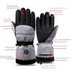 Wasserdichte elektrische beheizbare Winter-Ski- und Fahrradhandschuhe mit Touchscreen