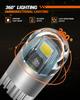 SEALIGHT T10 LED Room Position License Plate 3030SMD Bright LED High Brightness Small Dome Map Super Vehicle Inspection Hour 168 2825 Pack of 10 Lamp,