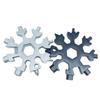 18 In 1 Stainless Steel Snowflake Multi tool Keychain Hand Outdoor Tools