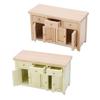 1/12 Miniature Dollhouses Storage Cabinet Model Furniture For Dollhouses Decoration And Creative Scene Display