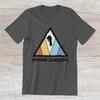 IMAGINE DRAGONS Triangle Logo  Indie Pop Rock On Ring Spun Coton Tee Unisex T-Shirt