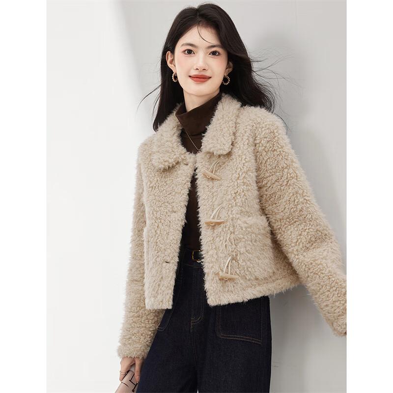 XinFeiYu Light Luxury Retro Faux Fur Winter Coat