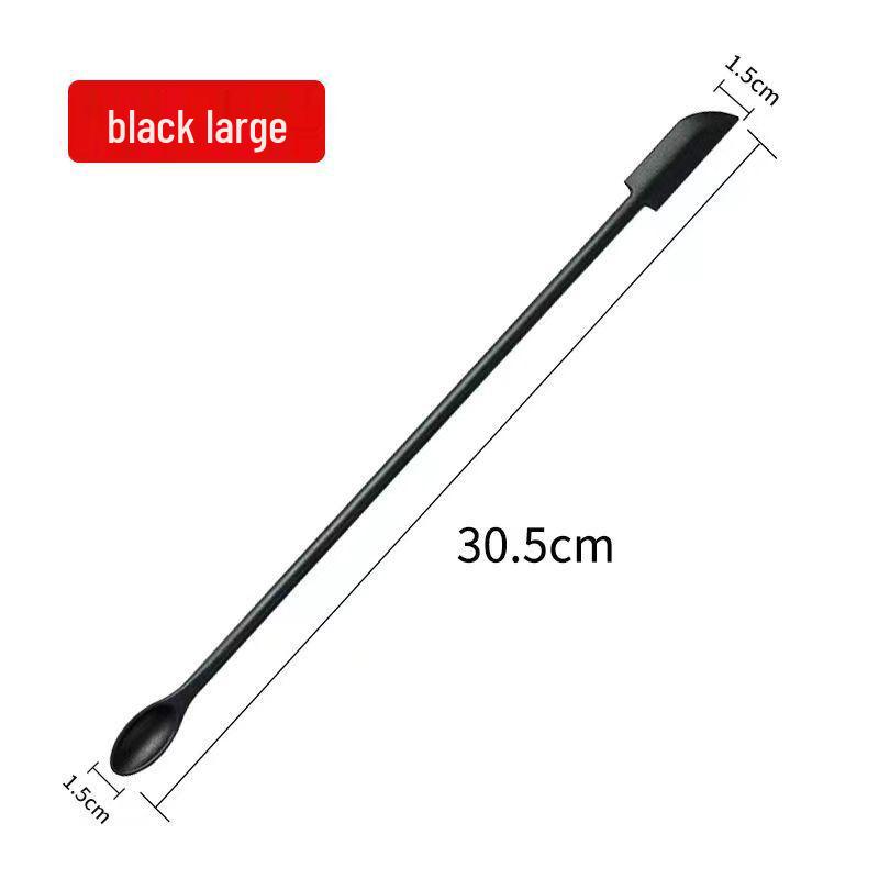 3-Piece Silicone Double-Headed Mini Spatula Set: Cosmetic Digging Tools & Sauce Spreader