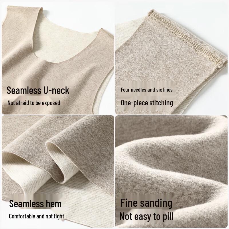 Jeanswest Men's Winter Fleece-Lined Thermal Vest