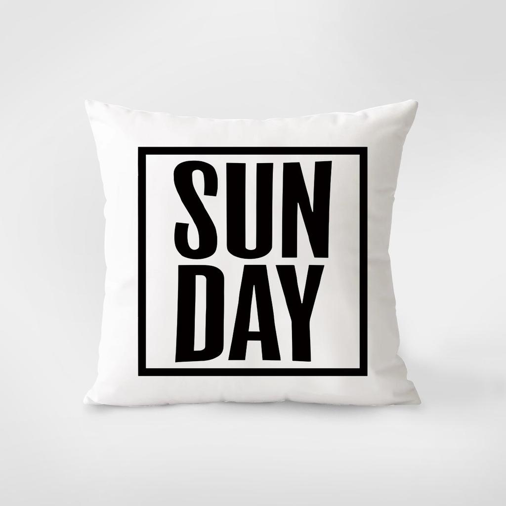 Abstract Black and White Pattern Pillowcase Interior Decoration Office Living Room Home Pillowcase