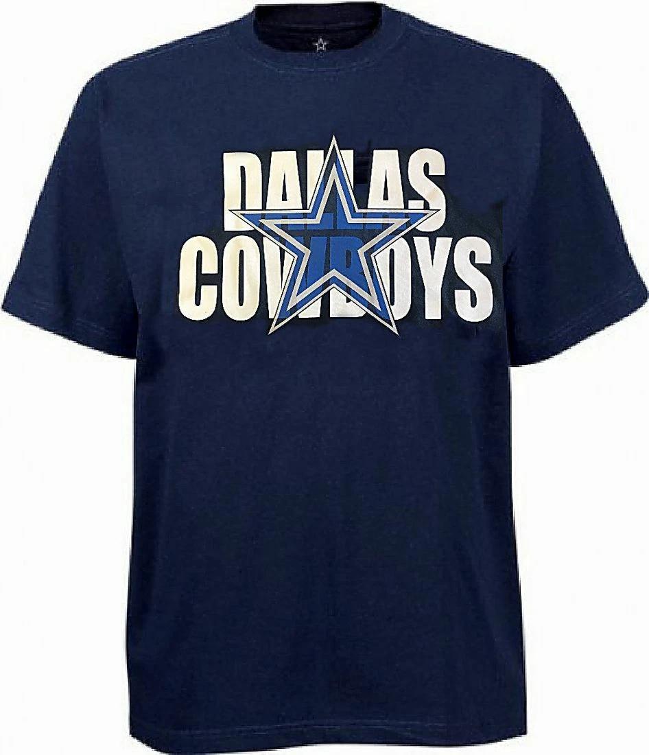Dallas Cowboys Men s Blue Unmasked Short Sleeve T shirt 3XL