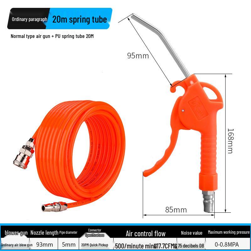 High-Pressure Air Duster Gun for Dusting and Blowing