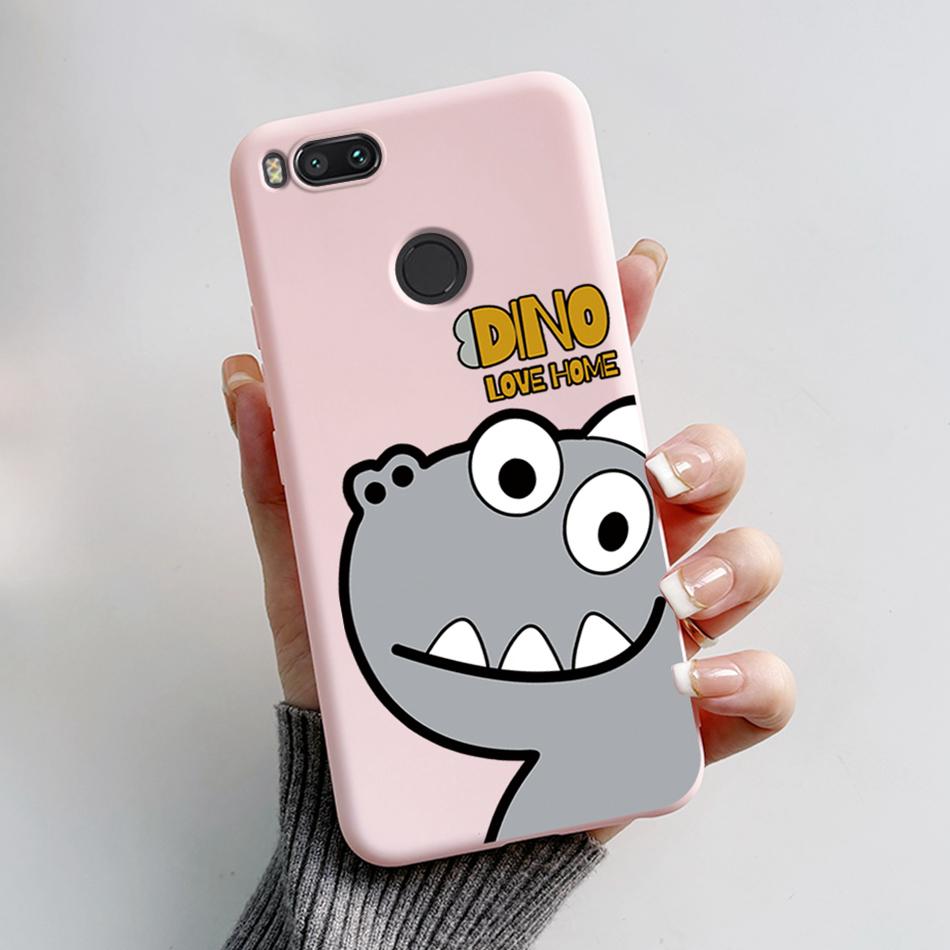 For Xiaomi Mi A1 Case Xiaomi Mi 5x Cute Bear Cartoon Frog Soft Silicone TPU Phone Back Cover Bumper For Xiaomi MiA1 Mi5X Fundas