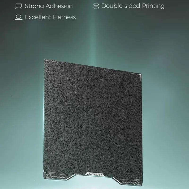Creality Hi Epoxy Resin Build Plate High Strength Wear Resistance Flatness Hi Double Sided Black Textured PEI Printing Platform