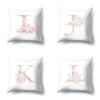 Polyester Pillowcase Automobile Decoration Home 26 English Letter Printing Pillowcase Waist Cushion Cover