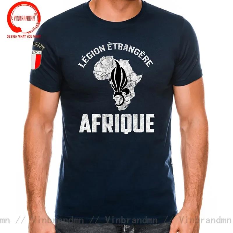 Novelty Funny French 2 Rep Foreign Legion T Shirt Unisex France Legion Etrangere Tshirt Short Sleeved Casual Cotton Army Tee Shirt