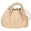 HEREU [Excellent Condition] BOMMRWBS24 BOMBON M RAFFIA Raffia x Leather 2-Way Shoulder Bag Handbag Natural/beigeUsed