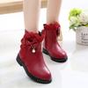 Girls' Boots Autumn And Winter Korean Princess Short Boots Children's Snow Boots Girls' Plush Mid Top Boots