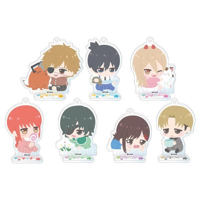 Neo Gate Trading Acrylic Stand 75 X 70mm Box of 7 "Chainsaw Man" Babutans! Keychains, Approx. (NA-0678),