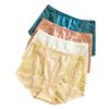 Sexy Lingerie Women's Panties Hollow-out Lace High-waisted Plus Size Underwear Women Briefs