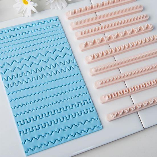 Geometric Line Clay Cutter Polymer Cutter, Stripe Tool, Wavy Crafting Accessories for Jewelry Making, Projects Tool