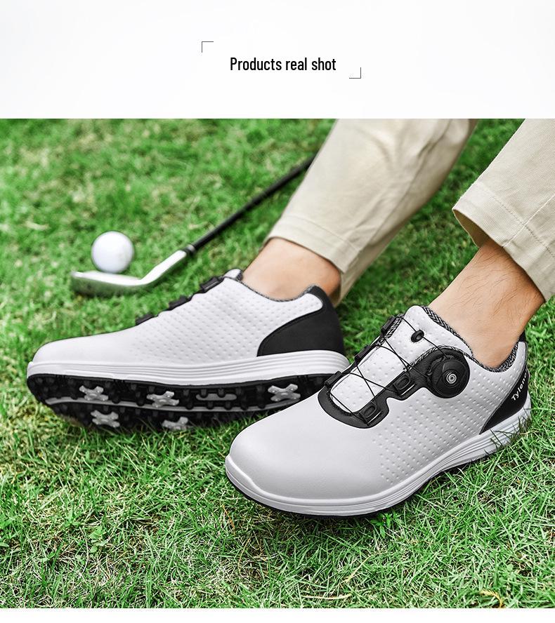 Men's Large Spikeless Golf Training Shoes